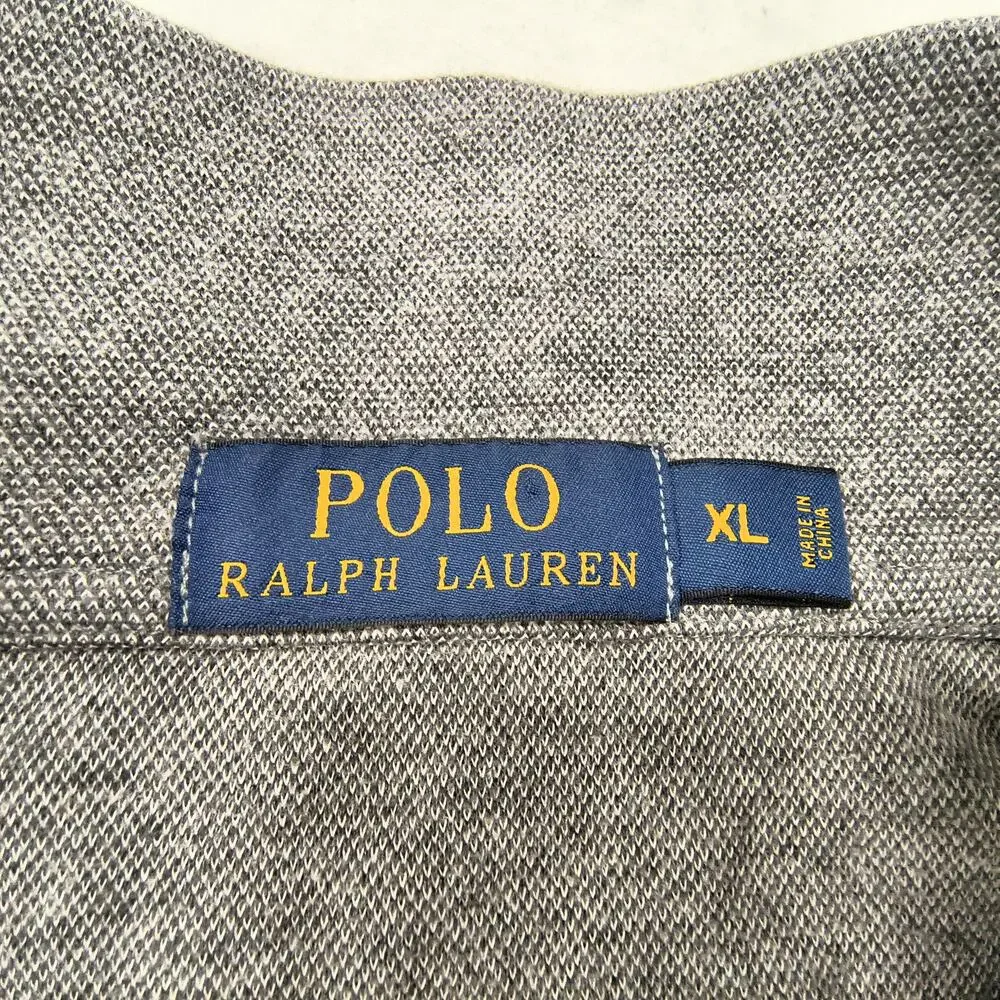 Polo Ralph Lauren Outdoor Long Sleeve Jacket Mens Size Extra Large XL Gray